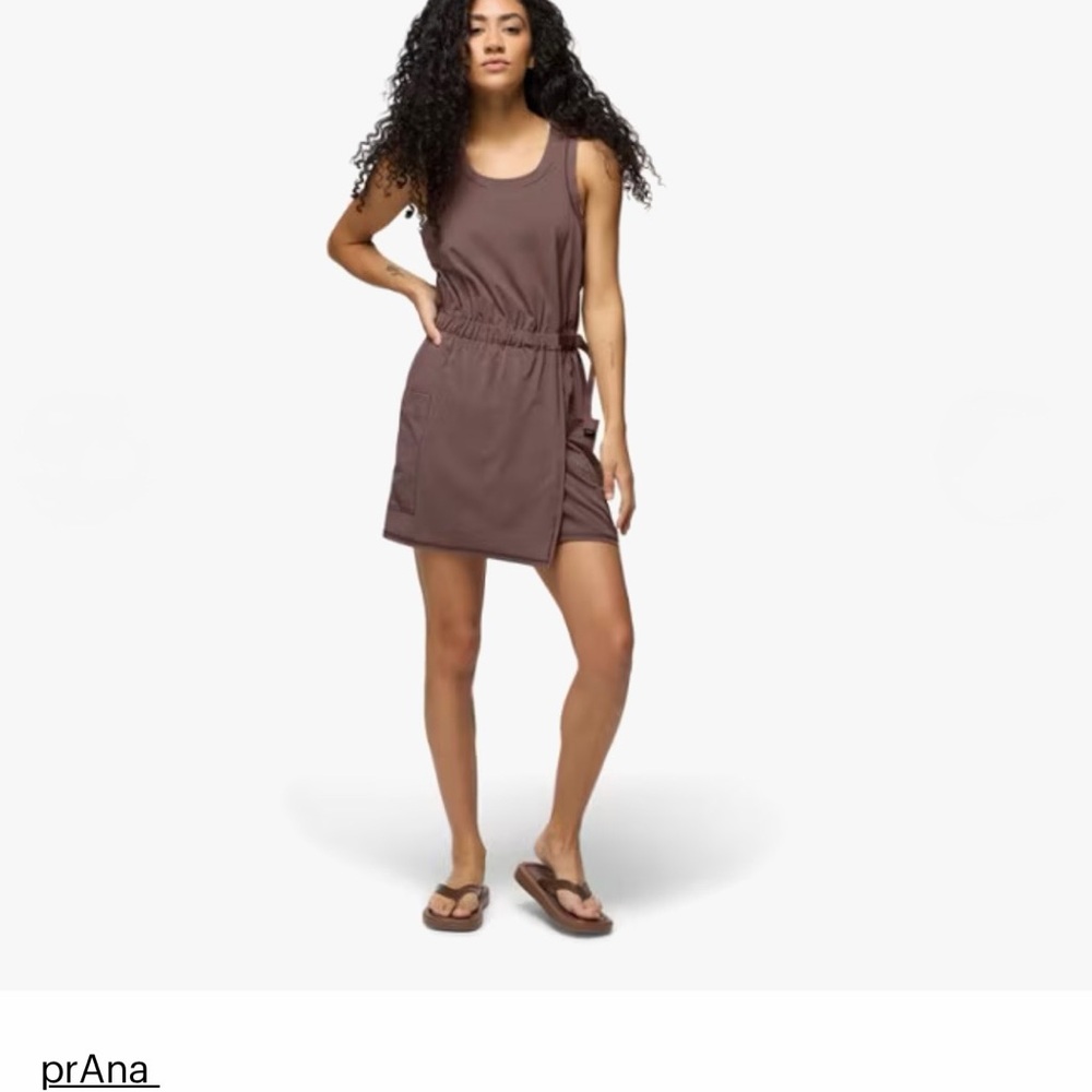 prAna Railay Tank Dress WomensLightweight Pockets Athletic Outdoor size M